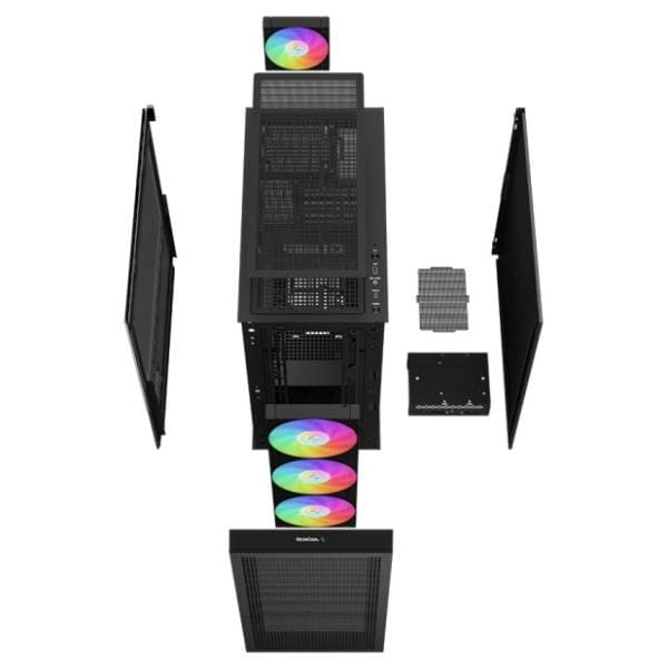 DeepCool kućište CH560 Digital crno 13