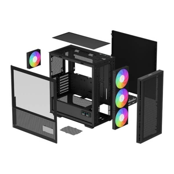 DeepCool kućište CH560 Digital crno 12