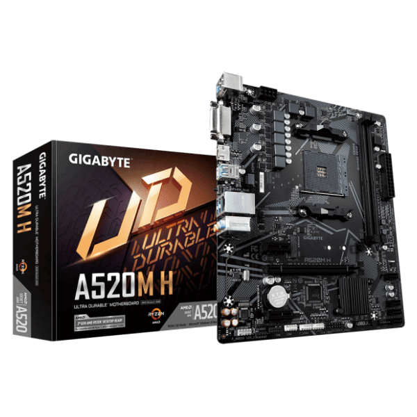 GIGABYTE A520M H (rev. 1.x) matična ploča 0
