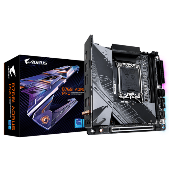 GIGABYTE B760I AORUS PRO (rev. 1.x) matična ploča 0