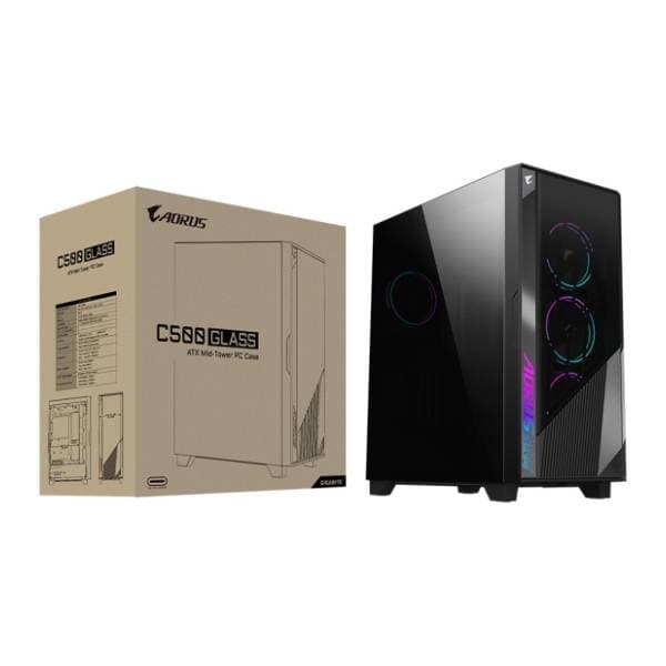 GIGABYTE kućište Aorus C500 Glass GB-AC500G ST 8