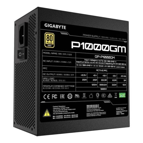 GIGABYTE napajanje GP-P1000GM 1000W 2