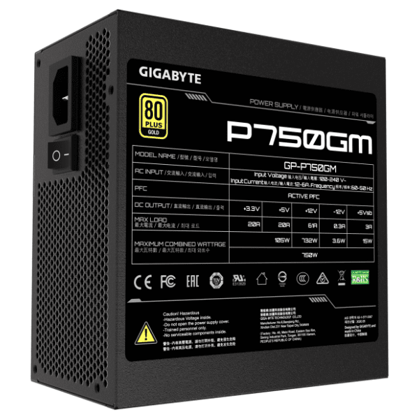 GIGABYTE napajanje P750GM 750W 2