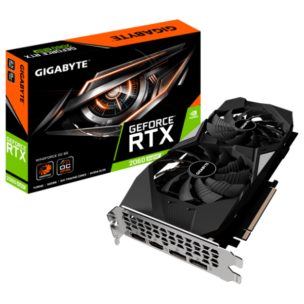 GIGABYTE nVidia GeForce RTX 2060 SUPER WINDFORCE OC (rev. 1.0/1.1) 8GB GDDR6 256-bit grafička kartica 0