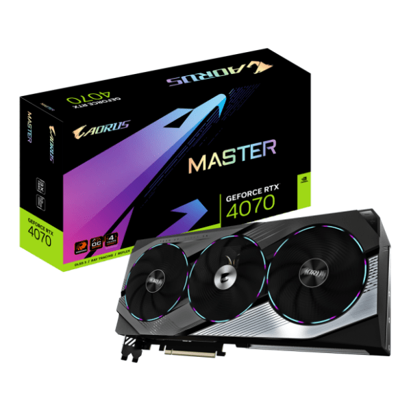 GIGABYTE nVidia GeForce RTX 4070 AORUS MASTER 12GB GDDR6X 192-bit grafička kartica 0