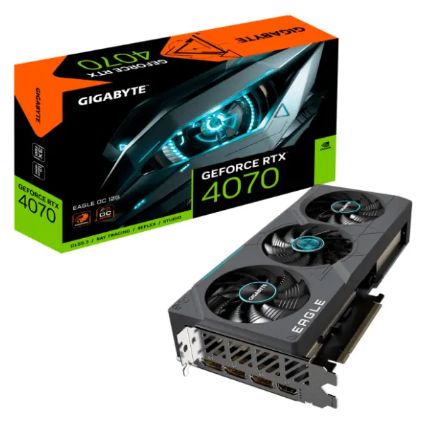 GIGABYTE nVidia GeForce RTX 4070 EAGLE OC 12GB GDDR6X 192-bit grafička kartica 0