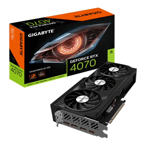 GIGABYTE nVidia GeForce RTX 4070 WINDFORCE OC 12GB GDDR6X 192-bit grafička kartica 0