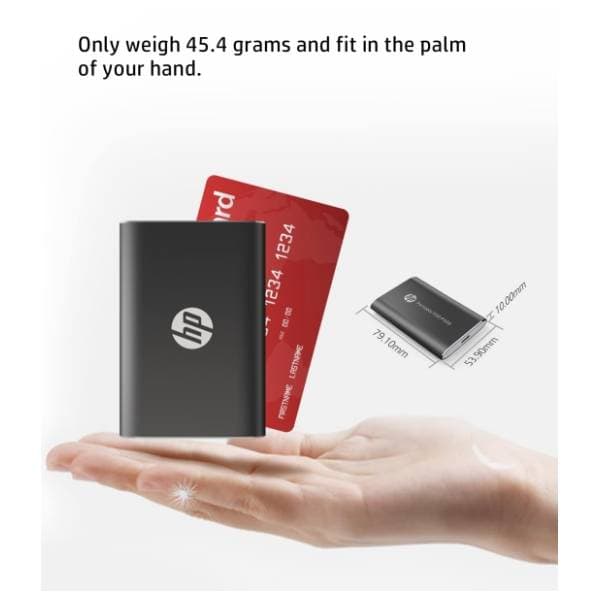HP eksterni SSD 500GB 7NL53AA 2