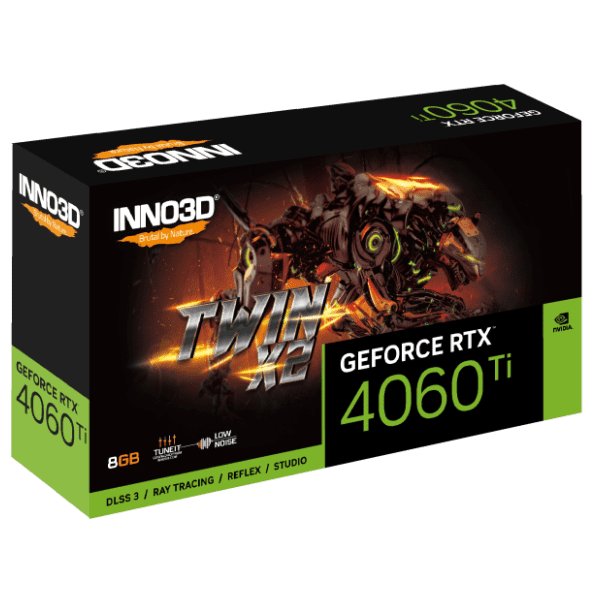 INNO3D nVidia GeForce RTX 4060 Ti TWIN X2 8GB GDDR6 128-bit grafička kartica 2