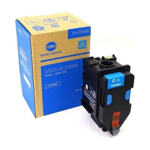 KONICA MINOLTA TNP81C cyan toner (AAJW451) 0