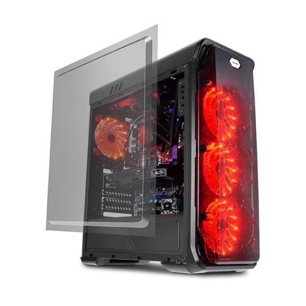 LC-Power kućište 988B Red Typhoon LC-988B-ON 1