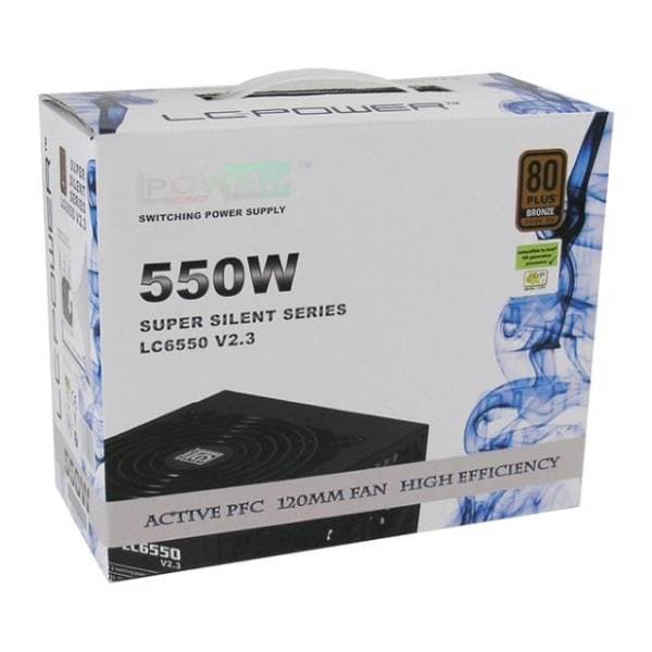 LC-Power napajanje Super Silent LC6550 V2.3 550W 1