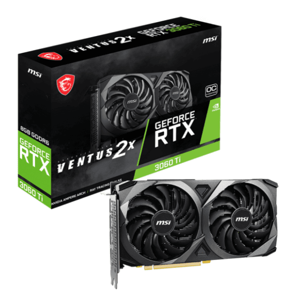 MSI nVidia GeForce RTX 3060 Ti VENTUS 2X OCV1 LHR 8GB GDDR6 256-bit grafička kartica 0