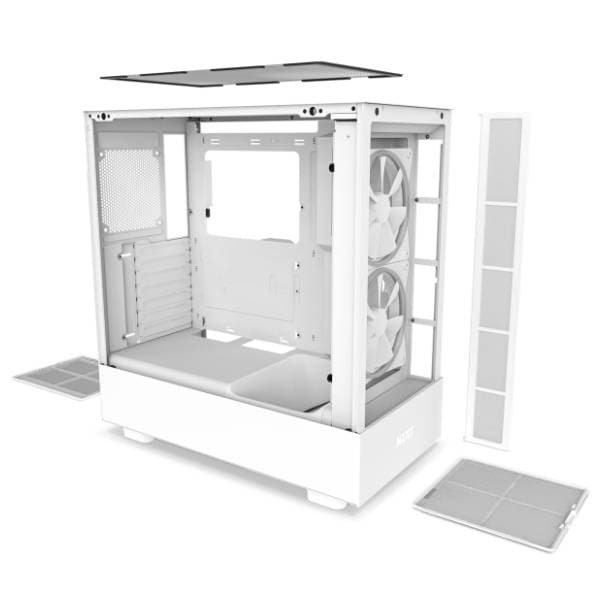 NZXT kućište H5 Elite CC-H51EW-01 belo 3
