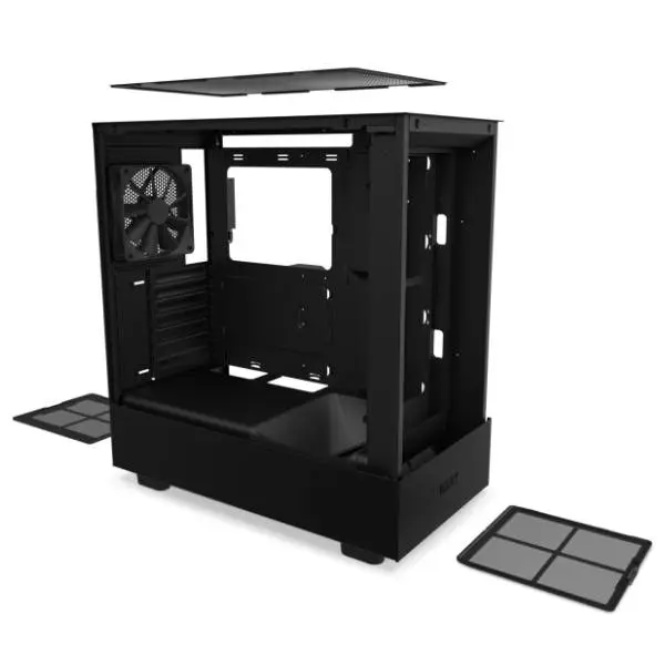 NZXT kućište H5 Flow CC-H51FB-01 crno 4