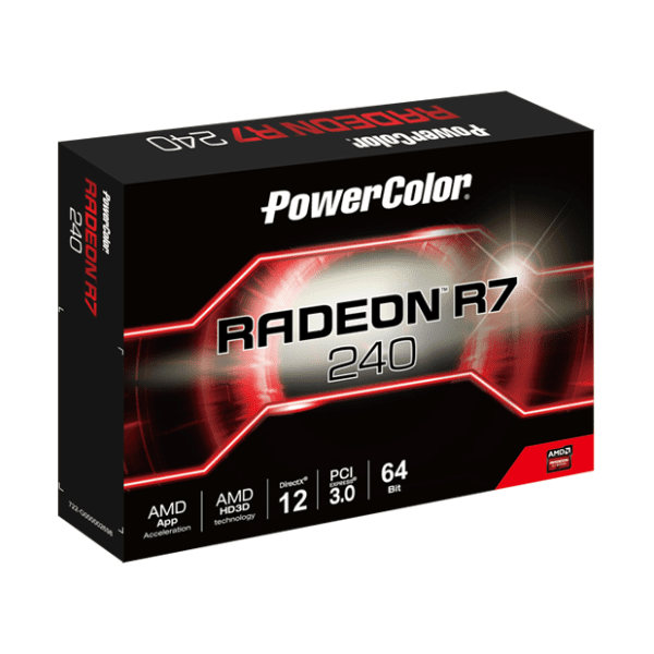 PowerColor AMD Radeon R7 240 2GB GDDR5 64-bit grafička kartica 4