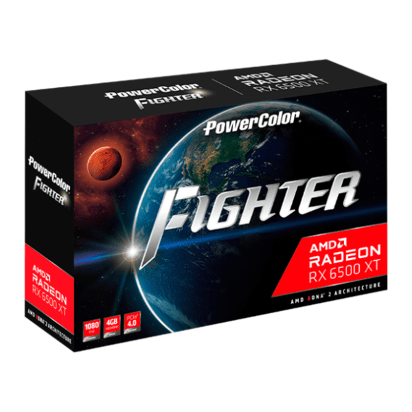 PowerColor AMD Radeon RX 6500 XT Fighter 4GB GDDR6 64-bit grafička kartica 5