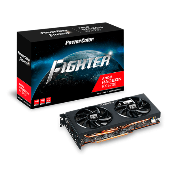 PowerColor AMD Radeon RX 6700 Fighter 10GB GDDR6 160-bit grafička kartica 0