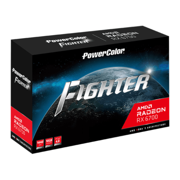 PowerColor AMD Radeon RX 6700 Fighter 10GB GDDR6 160-bit grafička kartica 4