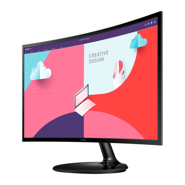 SAMSUNG zakrivljeni monitor LS24C360EAUXEN 2