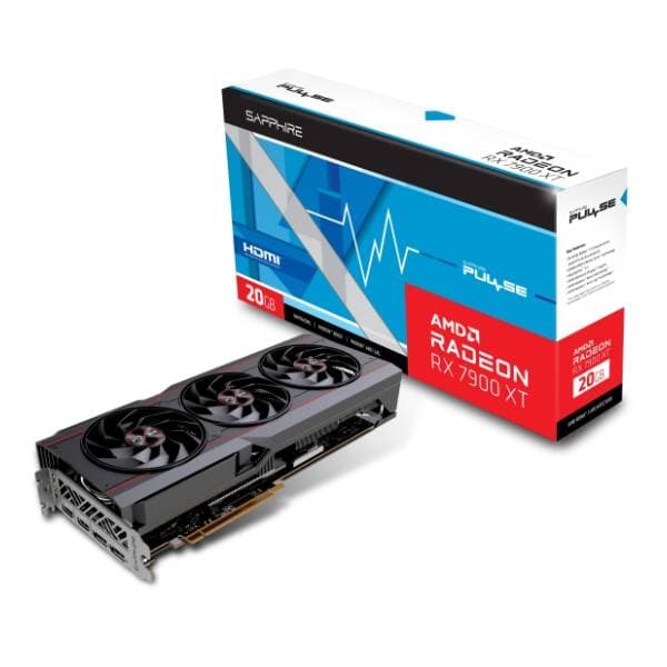 SAPPHIRE AMD Radeon RX 7900 XT PULSE 20GB GDDR6 320-bit grafička kartica 0