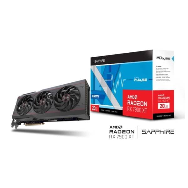 SAPPHIRE AMD Radeon RX 7900 XT PULSE 20GB GDDR6 320-bit grafička kartica 6