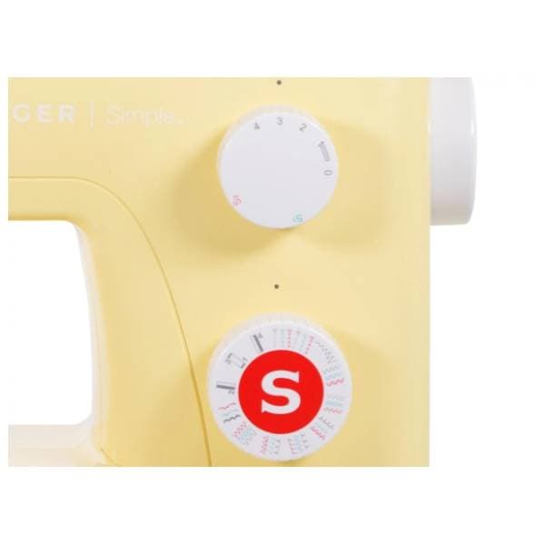 SINGER mašina za šivenje Simple 3223 žuta 3