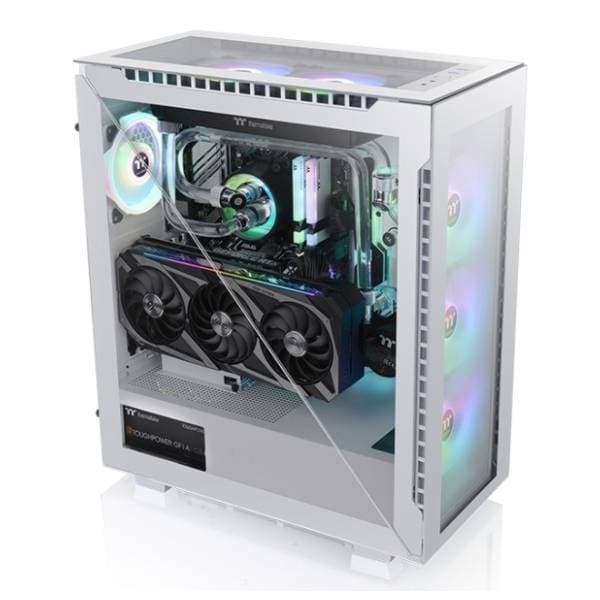 THERMALTAKE kućište Divider 500 TG ARGB belo 1