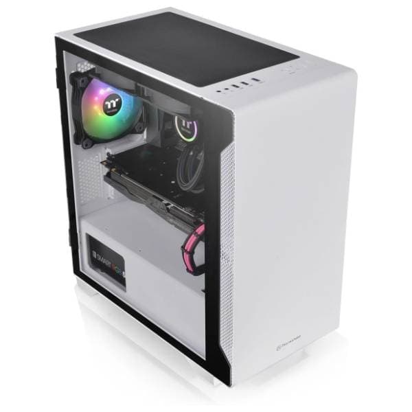 THERMALTAKE kućište S100 TG belo 2