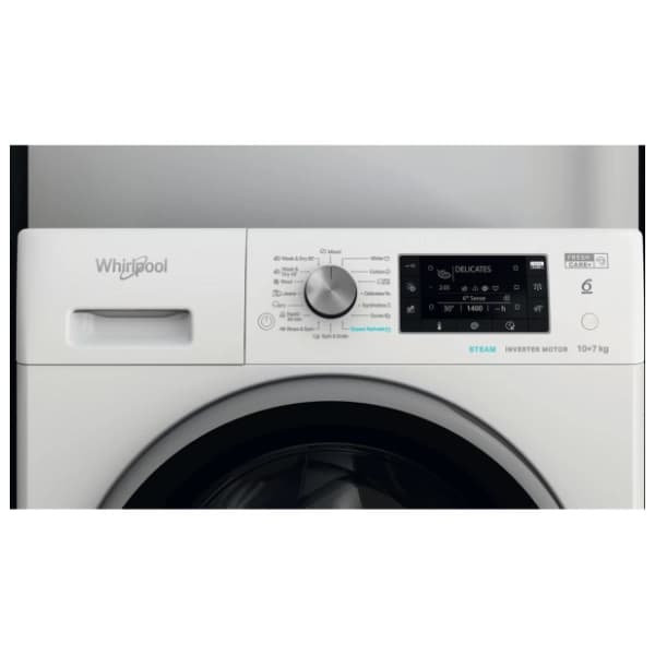 WHIRLPOOL mašina za pranje i sušenje veša FFWDD 107426 BSV EE 5