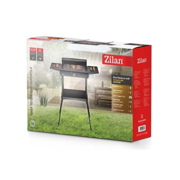 ZILAN električni roštilj sa postoljem ZLN3789 9