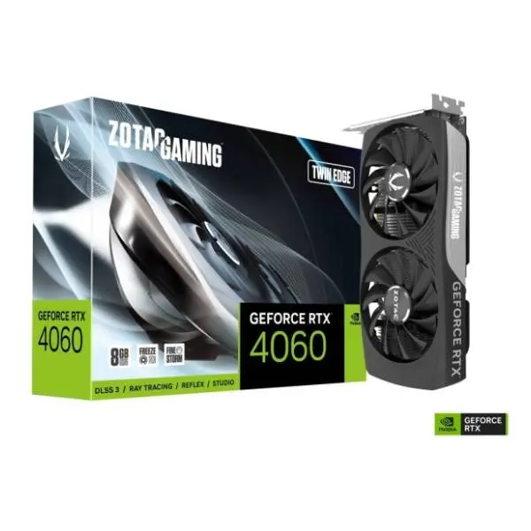 ZOTAC nVidia GeForce RTX 4060 GAMING Twin Edge 8GB GDDR6 128-bit grafička kartica 0