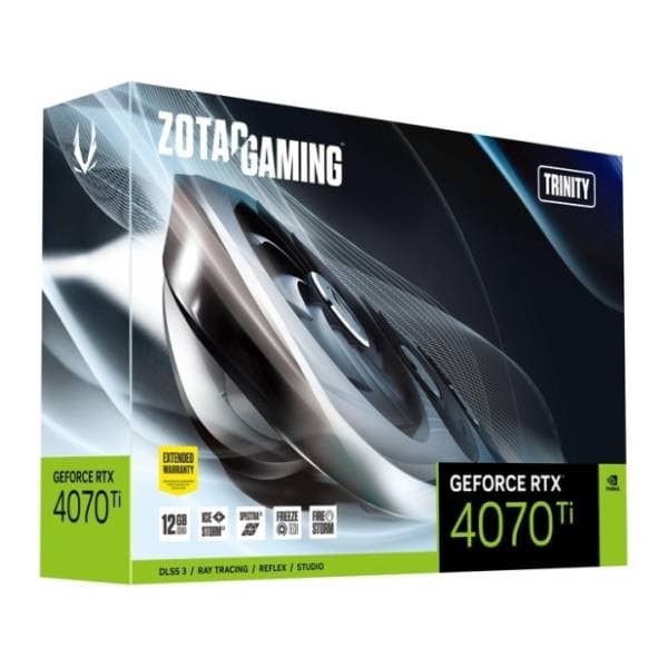 ZOTAC nVidia GeForce RTX 4070 Ti GAMING Trinity 12GB GDDR6X 192-bit grafička kartica 7