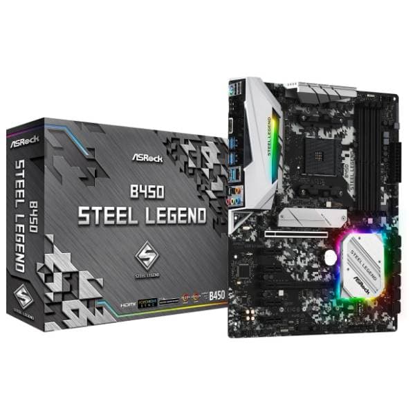 ASRock B450 Steel Legend matična ploča 0