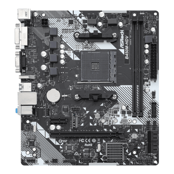 ASRock B450M-HDV R4.0 matična ploča 1
