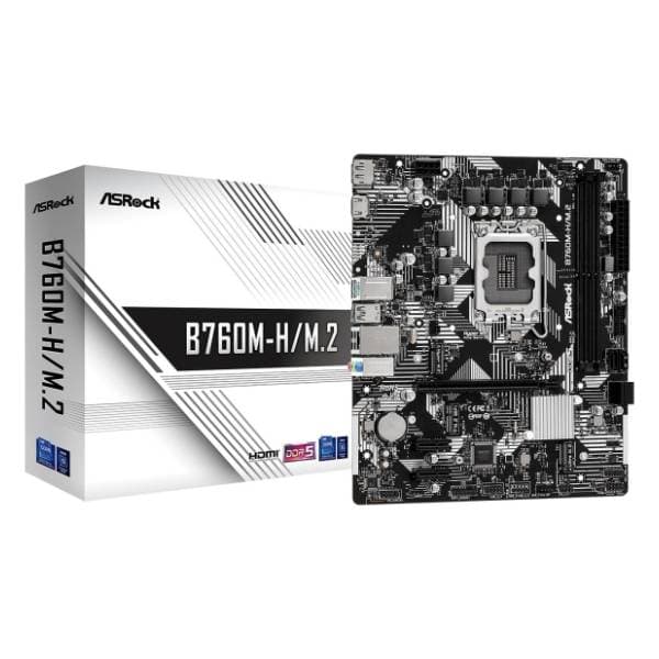ASRock B760M-H/M.2 matična ploča 0