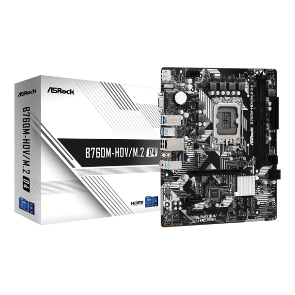 ASRock B760M-HDV/M.2 D4 matična ploča 0