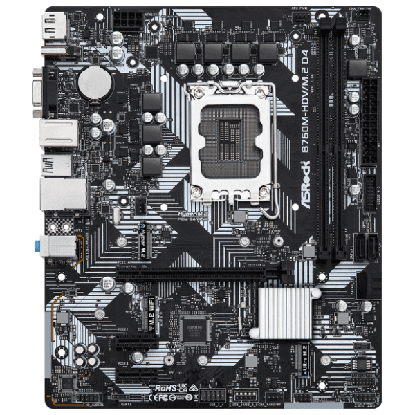 ASRock B760M-HDV/M.2 D4 matična ploča 1
