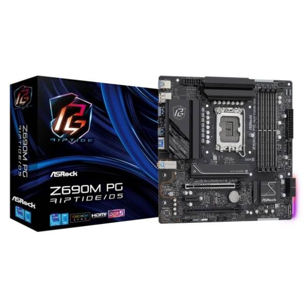 ASRock Z690M PG Riptide/D5 matična ploča 0
