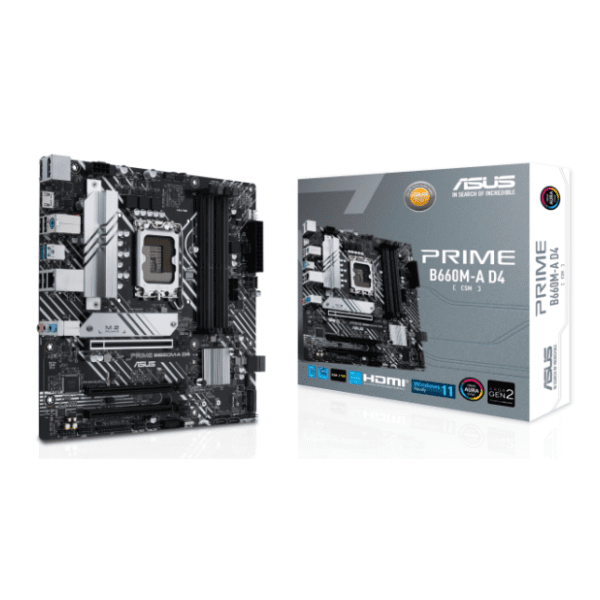 ASUS PRIME B660M-A D4-CSM matična ploča 0