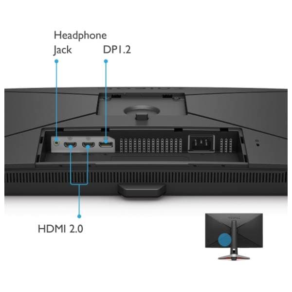 BENQ monitor Mobiuz EX2710U 3
