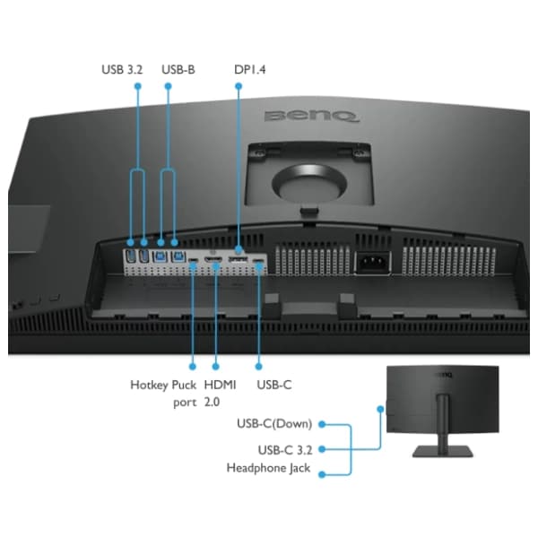 BENQ monitor PD2705U 3