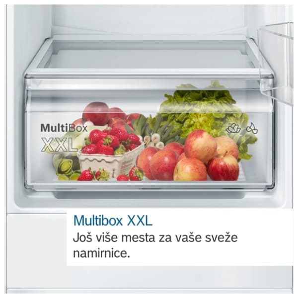 BOSCH ugradni kombinovani frižider KIV86NSE0 7