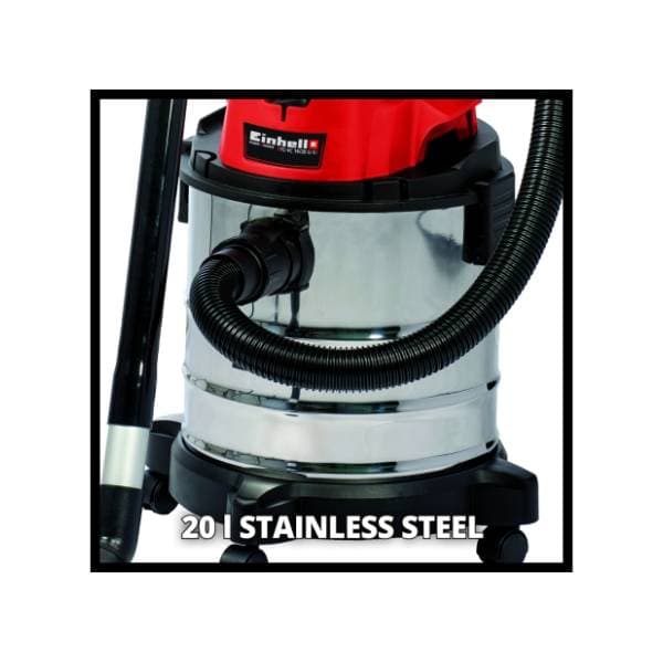 EINHELL usisivač za suvo i mokro usisavanje TC-VC 18/20 Li S-Solo 4