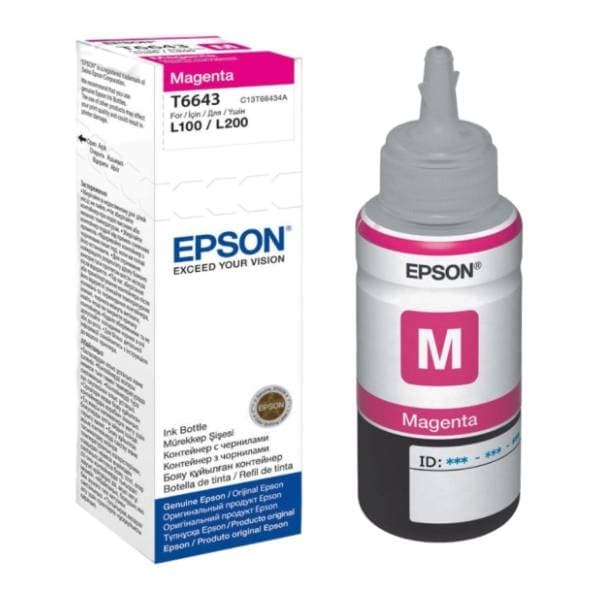 EPSON T6643 magenta mastilo 0
