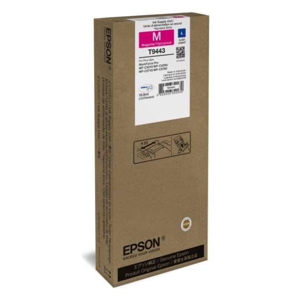 EPSON T9443 magenta mastilo 0