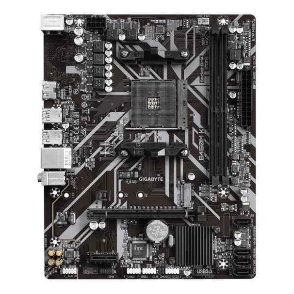 GIGABYTE B450M K (rev. 1.0) matična ploča 1