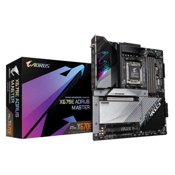 GIGABYTE X670E AORUS MASTER (rev. 1.x) matična ploča 0