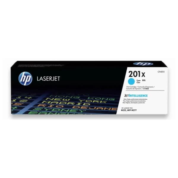 HP 201X cyan toner (CF401X) 0