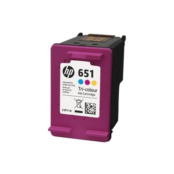 HP 651 cyan magenta žuti kertridž (C2P11AE) 1